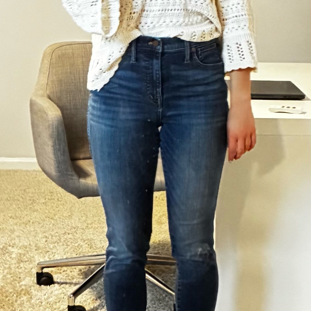 Madewell 10" High-Rise Skinny Jeans Size 29